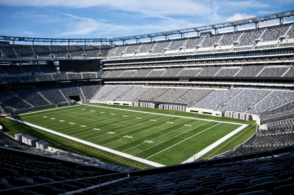 MetLife Stadium New Jersey 2026 Dünya Kupası final mekanı ve modern stadyum mimarisi.