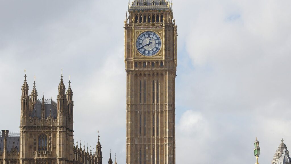 Londra Big Ben ve Parlamento Binası