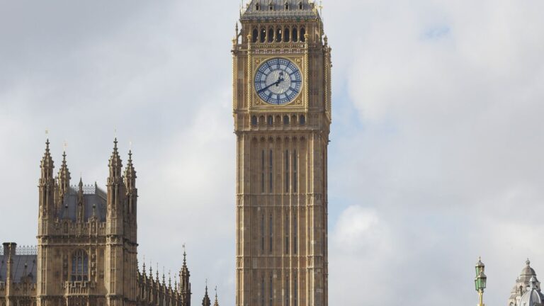 Londra Big Ben ve Parlamento Binası